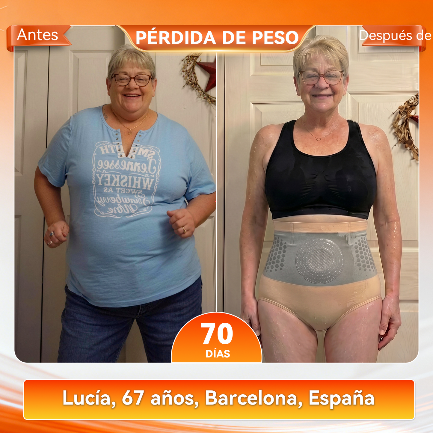 🔥🔥 GFOUK® 2026 Versión Mejorada Plus | ⚡️ Shorts Quemagrasas 4 en 1 con Moringa, Berberina y Micro-Partículas Esculpidoras