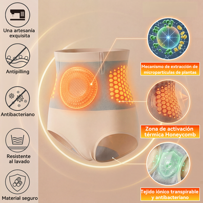🔥🔥 GFOUK® 2026 Versión Mejorada Plus | ⚡️ Shorts Quemagrasas 4 en 1 con Moringa, Berberina y Micro-Partículas Esculpidoras