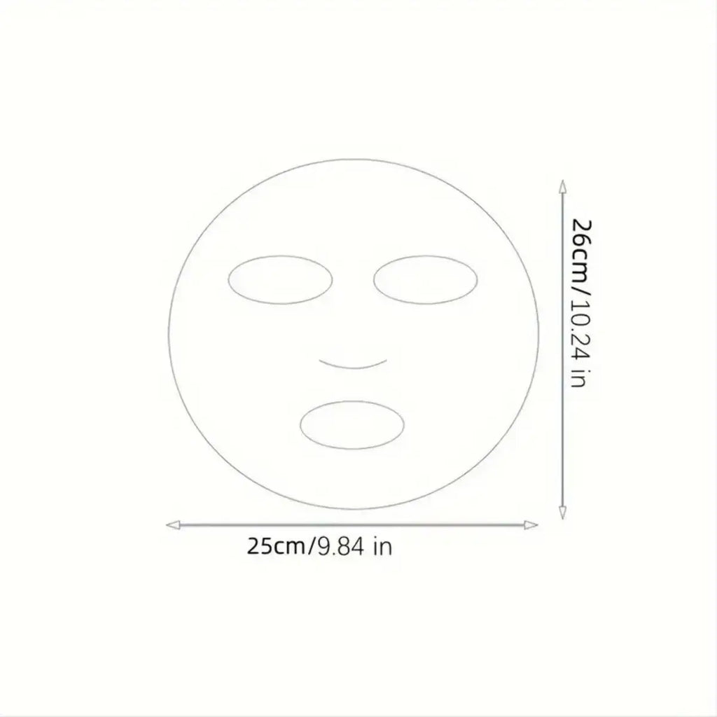100pcs Unscented Facial Mask Paper Sheets - Hydrating, Moisture-Retentive, Disposable DIY Film Wrap for Skin Care, Softening